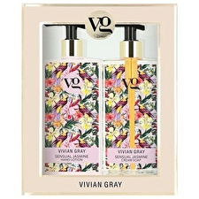 Vivian Gray Cosmetic Set Sensual Jasmine (cream Soap & Hand Lotion)