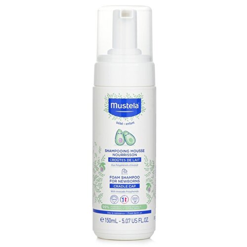 mustela baby foam shampoo for newborns