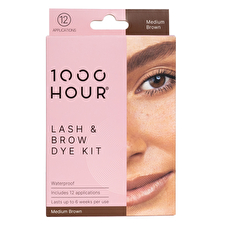 1000 Hour Eyelash And Brow Dye Kit Medium Brown