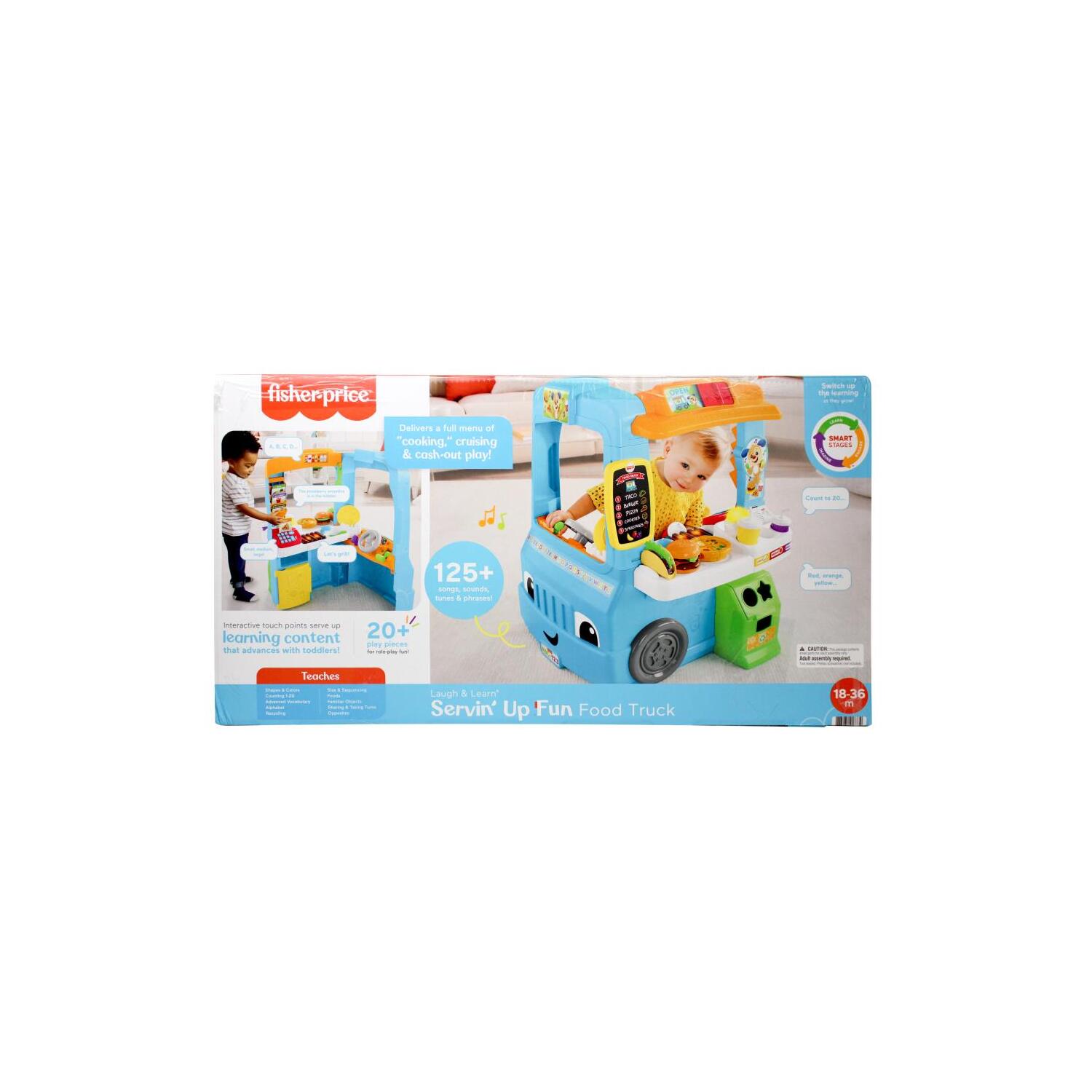 Ubuy Fisher Price Food Van Truck Playset Baby Toy Food Truck