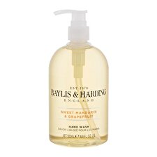Baylis & Harding Hand Wash Sweet Mandarin & Grapefruit - Liquid Hand Soap 500ml