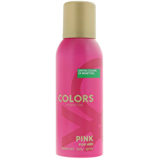 Benetton Colors Pink Floral And Fruity Deodorant Spray For Women 150ml