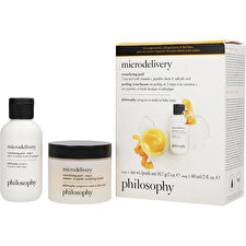Philosophy The Microdelivery Resurface Dual-phase Peel Kit For Women - 2 Pc 60ml/2oz Vitamin C Peptide Resurfacing Crystals 60ml/2oz Salicyclic Acid Activating Gel 60ml/2oz