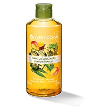 Yves Rocher Mango Coriander Mango Energising Shower Gel All Skin Types 400ml