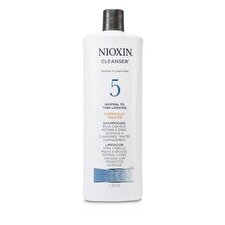 Nioxin System 5 Cleanser für mittlere bis grobe Haar, chemisch behandelt, Normal zu Thin aussehendes Haar 1000ml/33.8oz