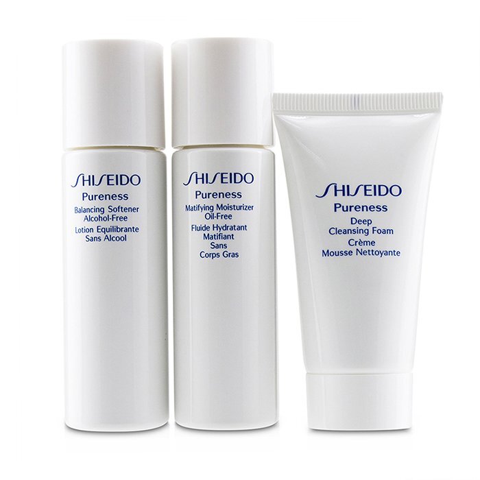shiseido pureness deep cleansing foam