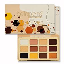 Bellapierre Milk & Honey Eyeshadow Palette 12 Shades 25 G