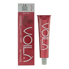 Intercosmo Voila 3c Intense Permanent Hair Dye 7.8 Medium Toffee 60ml