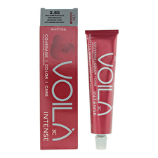 Intercosmo Voila 3c Intense Permanent Hair Dye 3.65 Dark Beaujolais 60ml