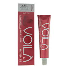 Intercosmo Voila 3c Intense Permanent Hair Dye 4.62 Medium Burgundy Brown 60ml