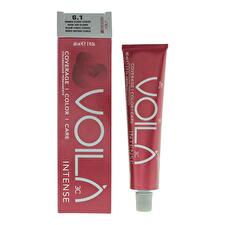 Intercosmo Voila 3c Intense Nourishing Permanent Hair Dye 6.1 Dark Ash Blonde 60ml