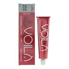 Intercosmo Voila 3c Intense Ammonia-free Permanent Hair Dye 6.6 Ruby Red 60ml