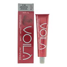 Intercosmo Voila 3c Intense Permanent Hair Dye 7.3 Medium Golden Blonde 60ml