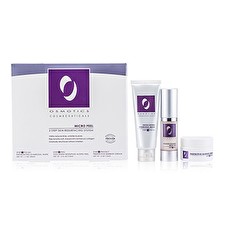 Osmotics Micro Peel Skin Resurfacing System: Exfoliating Charcoal Mask 50ml/1.7oz + Collagen Boosting Micro Peel 15ml / 0,5 Unzen + Schutzcreme 15 ml / 0,5 Unzen 3pcs