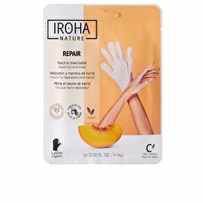 Iroha Peach Hand & Nail Mask Gloves Repair 2 U