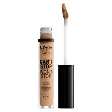 Nyx Can't Stop Won't Stop Cruelty-free Full Coverage Liquid Concealer Soft Beige No 3.5ml