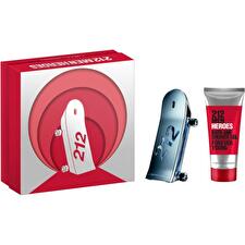 Carolina Herrera Set Carolina Herrera: 212 Heroes Eau De Toilette For Men 90ml & 212 Heroes Shower Gel For All Skin Types 100ml