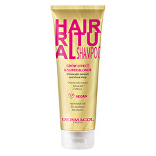 Dermacol Hair Ritual Grow Effect & Super Blonde Shampoo ( Blond Hair ) 250ml