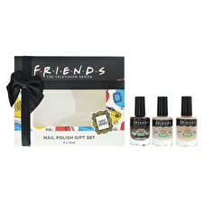 Warner Bros Set Trio Friends Chip-resistant Nail Polish Coffee 3 Pcs 12ml