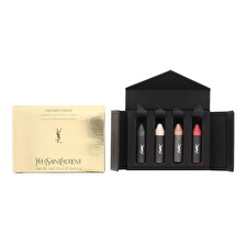 Yves Saint Laurent Set Yves Saint Laurent: Couture Chalks Lip Liner & Cheek Blush 2-in-1 Le Rouge 4.4 G & Couture Chalks Lip Liner & Cheek Blush 2-in-1 Le Noir 4.4 G & Couture Chalks Lip Liner & Cheek Blush 2-in-1 Le Nude 4.4 G & Couture Chalks Lip Liner & Cheek Blush 2-in-1 Le Cuivre 4.4 G