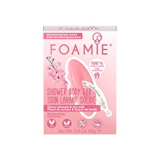 Foamie Cherry Kiss With Cherry Blossom And Rice Milk Shower Body Bar 80.0g