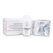 Payot Parfaite Erfahrung Coffret: Glättung Revitalising Radiance Aktivierung Mask 15g/0.52oz + Gesichtsreinigung Peeling 10 ml / 0,33 Unzen + Modelling abschwellende Balm 10 ml / 0,33 Unzen 15pcs
