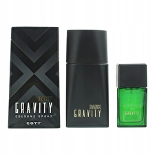 Coty Set Coty: Dark Gravity Eau De Cologne For Men 100ml & Defy Gravity Eau De Cologne For Men 30ml