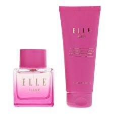 Elle Set Elle: Fleur Body Lotion 100ml & Fleur Eau De Parfum For Women 100ml