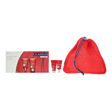 Clarins Set Clarins: Men Organic Red Ginseng Revitalizing Day & Night Gel For Face 2ml *sample & Men Energising Eye Gel 3ml