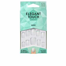Elegant Touch Totally Bare Nails With Glue #square-001 48 U
