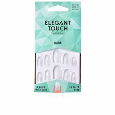 Elegant Touch Totally Bare Nails With Glue #oval 48 U