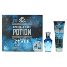 Police Set Police: Potion Power Eau De Parfum For Men 30ml & Potion Power Hydrating Body Lotion 100ml