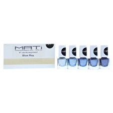 Mati Set Blue Ray Nail Polish 5 Pcs 5ml