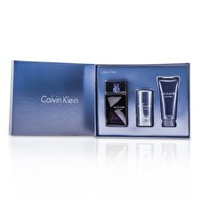 Calvin Klein Begegnung Geschenk-Set: Eau De Toilette Spray 100ml / 3.4oz + After Shave Balsam 100ml / 3.4oz + Deo Stick 75ml / 2.6oz 3St