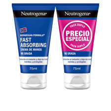 Neutrogena Fast Absorption Hand Cream Pack 2x 75ml
