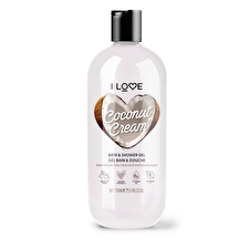 I Love Coconut & Cream Hydrating Shower Gel For All Skin Types 750ml