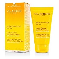 Clarins Sunscreen for Face Wrinkle Control Cream Broad Spectrum SPF 30 75ml/2.6oz