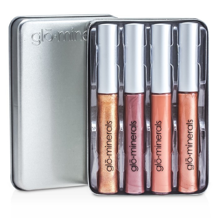 GloMinerals Bare To Blush Lip Gloss Tin (4x Lip Gloss) 4x4.4ml