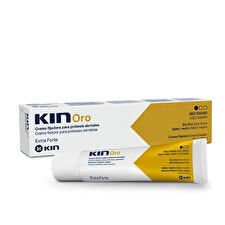 Kin Oro Crema Fijadora Para Prótesis Dentales 75ml