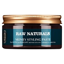 Raw Naturals Money Styling Paraben-free Hair Styling Paste Firm Hold Medium To High Hair 100ml