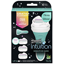 Wilkinson Sword Intuition Sensitive (handle & 3 Different Heads)