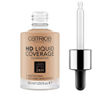 Catrice Hd Liquid Coverage Foundation Lasts Up To 24h #050-rosy Ash 30ml