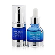 Borghese DNActive Zukunft Jugend Resculpt Eye Duo: Resculpt Eye Duo Essence 20ml/0.67oz + Resculpt Eye Duo Creme 15g / 0,5 Unzen 2ST