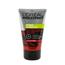 L'Oreal Men Expert Pure & Matte Volcano Red Foam (Tube) 100ml/3.4oz