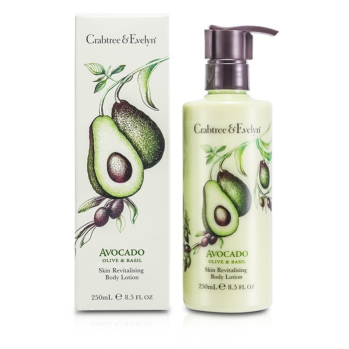 Crabtree & Evelyn Avocado, Olive & Basil Skin Revitalising Body Lotion