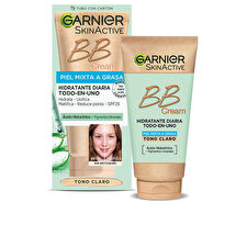 Garnier Skinactive Bb Cream Combination To Oily Skin Daily Moisturizer Spf 25 #light Tone 50ml