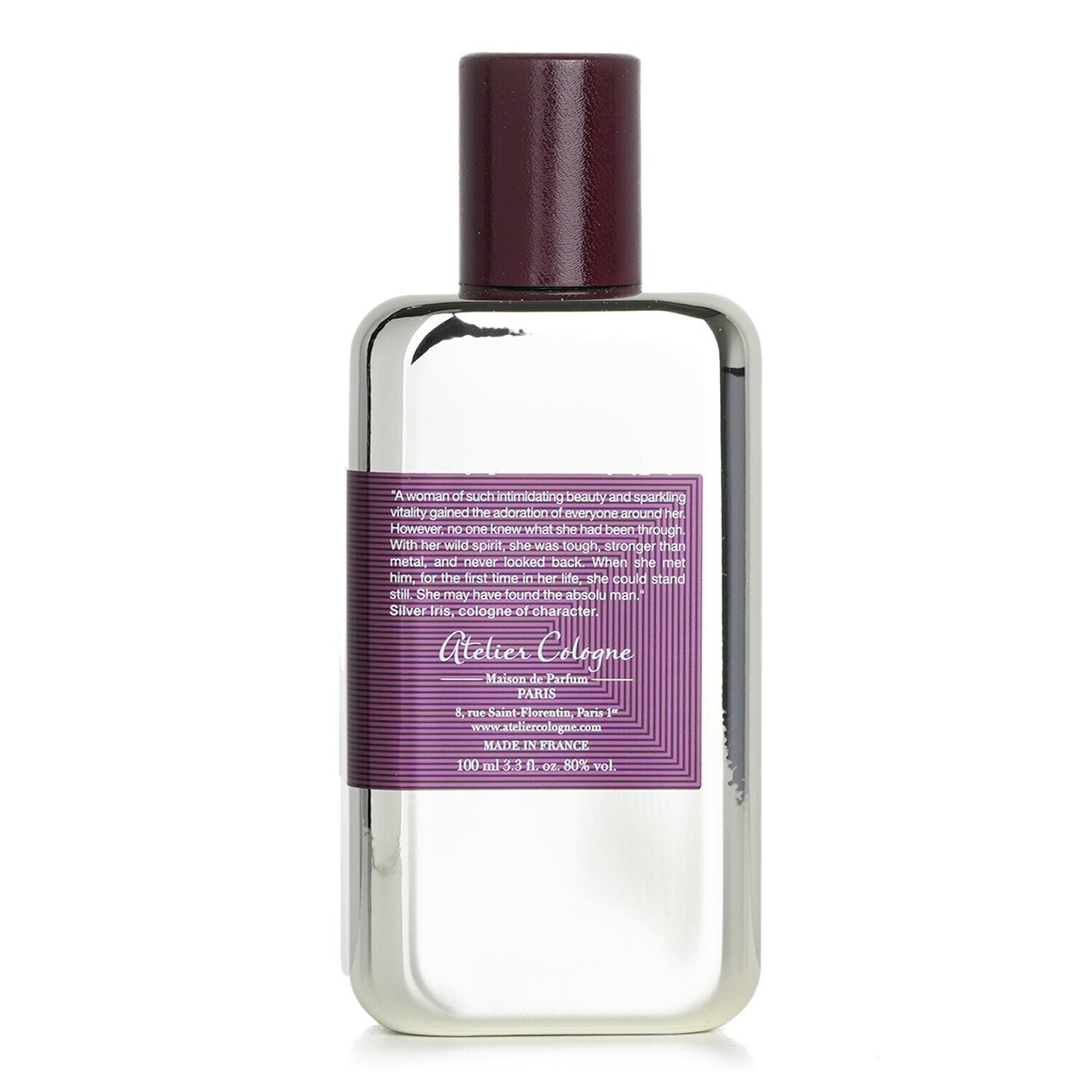 アトリエコロン シルバーアイリス silver iris Atelier Cologne SILVER IRIS Cologne Absolue Pure Perfume