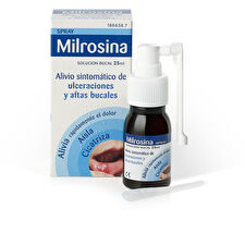 Milrosina Alivio SintomÁtico Solución Bucal Spray 25ml