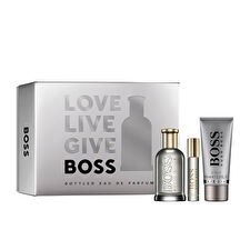 Hugo Boss Boss Bottled - Eau De Parfum 100ml & Shower Gel 100ml & Eau De Parfum 10ml