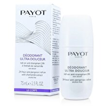 Payot Ultra-Sanfter Deo Körper - 24 Stunden Anti-Transpirant Roll-On (Alkoholfrei) 75ml/2.5oz